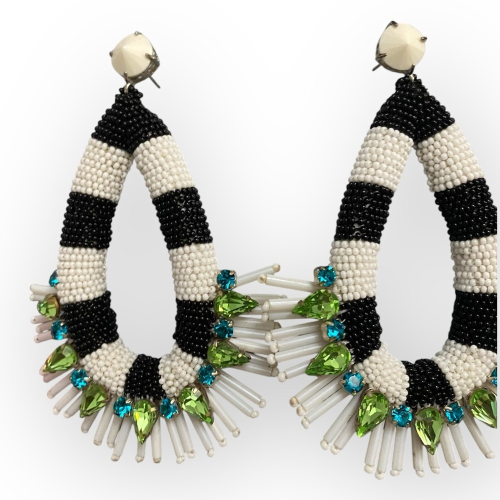 158 Tory Burch Beaded Teardrop Earrings